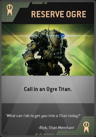 Titanfall - Burn Cards